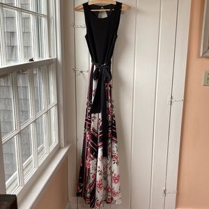 Tall girls long flowy evening dress